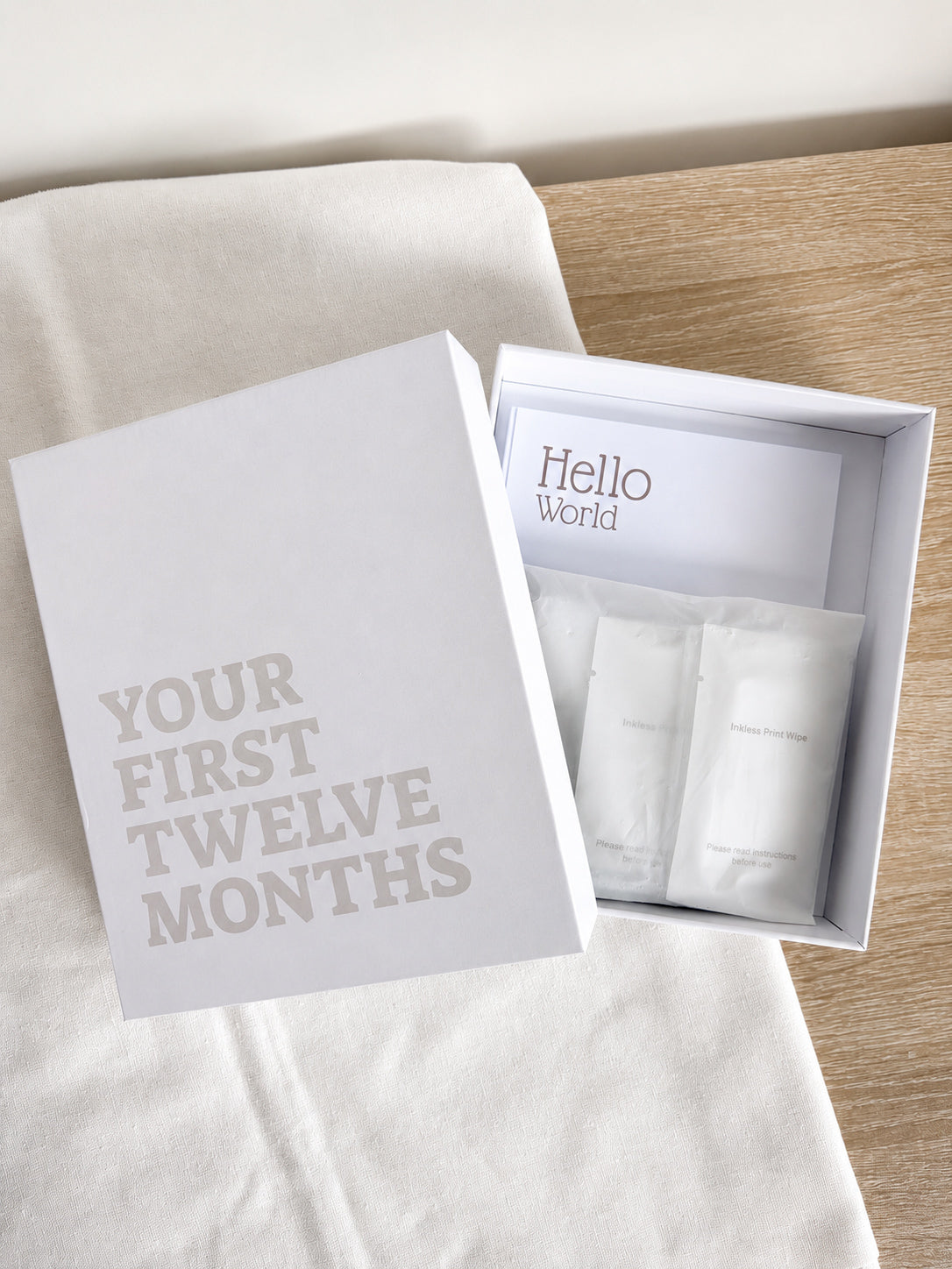Inkless Baby Milestone Kit