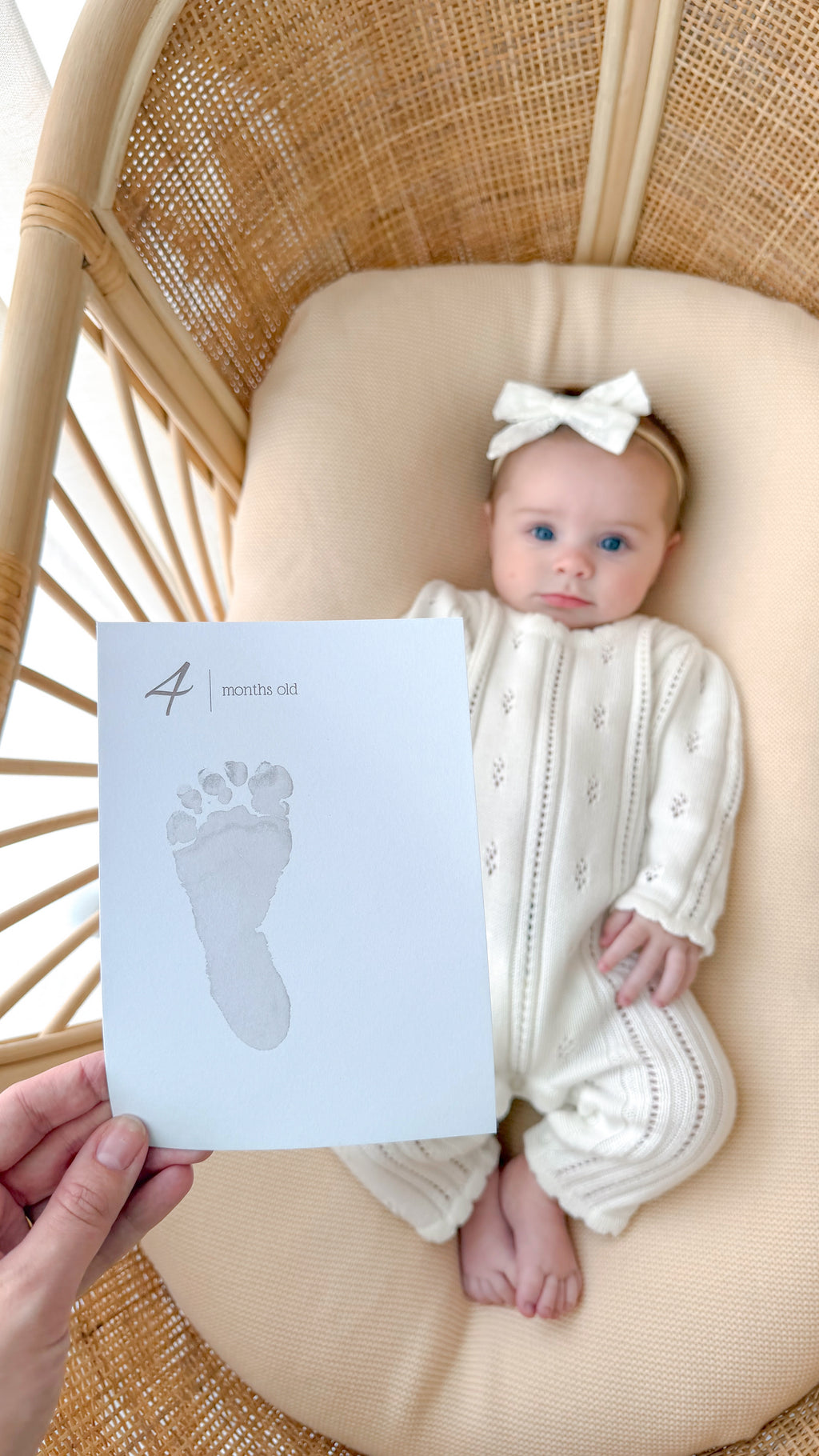 Inkless Baby Milestone Kit